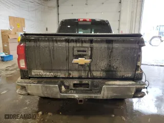 2017 Chevrolet Silverado 1500 LTZ with VIN 1GCVKSEC1HZ126843, listed as a Copart auction lot 44504815 with 118,559 mi miles and Salvage Title. Bid and sale history available at carsss.com. Image 6.