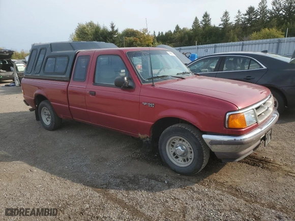 1995 Ford Ranger Splash with VIN 1FTCR14U4STA33333, listed as a Copart auction lot 74968974 with 157,342 mi miles and Clean Title. Bid and sale history available at carsss.com. Image 4.