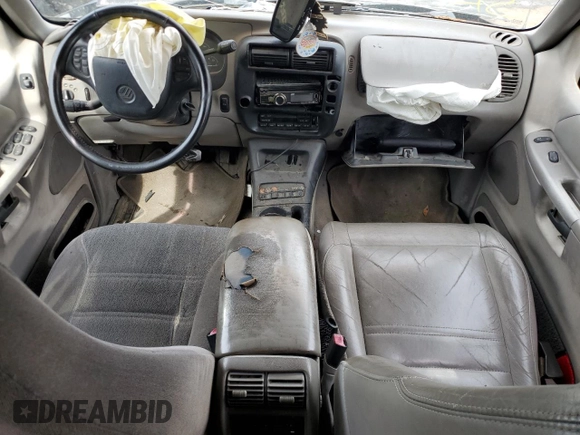2000 Mercury Mountaineer with VIN 4M2DU66P2YUJ35413, listed as a Copart auction lot 52535624 with 343,752 mi miles and Salvage Title. Bid and sale history available at carsss.com. Image 8.