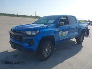 2023 Chevrolet Colorado 2WD LT with VIN 1GCPSCEK5P1242985, listed as a IAAI auction lot 42394946 with 29,872 mi miles and . Bid and sale history available at DreamBid. Image 2.