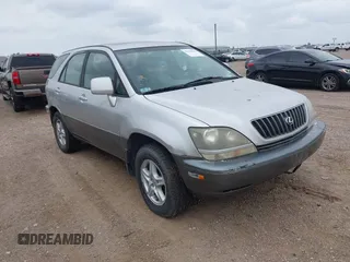 1999 Lexus RX 300 with VIN JT6HF10UXX0083402, listed as a IAAI auction lot 42102612 with 192,697 mi miles and . Bid and sale history available at DreamBid. Image 1.