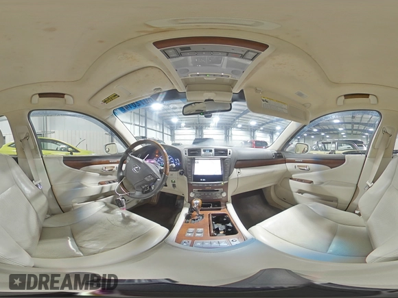 2012 Lexus LS with VIN JTHDU1EF3C5015073, listed as a Copart auction lot 76072614 with 94,363 mi miles and Salvage title. Bid and sale history available at DreamBid. Image 14.