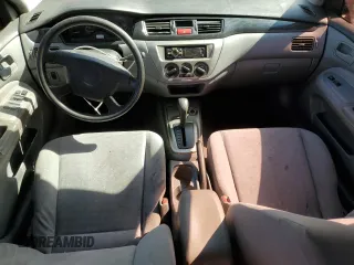 2005 Mitsubishi Lancer ES with VIN JA3AJ26E95U024716, listed as a Copart auction lot 75206274 with 192,584 mi miles and Salvage Title. Bid and sale history available at carsss.com. Image 8.