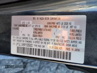 2021 Mazda 6 Sport with VIN JM1GL1UM8M1605800, listed as a Copart auction lot 46121765 with 59,057 mi miles and Clean Title. Bid and sale history available at carsss.com. Image 13.