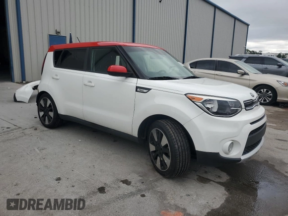 2017 Kia Soul + with VIN KNDJP3A52H7446245, listed as a Copart auction lot 52101315 with 73,666 mi miles and Salvage Title. Bid and sale history available at carsss.com. Image 4.