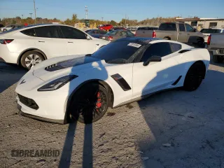 2015 Chevrolet Corvette Z06 1LZ with VIN 1G1YN2D6XF5600852, listed as a Copart auction lot 77619184 with 47,557 mi miles and Clean Title. Bid and sale history available at carsss.com. Image 1.