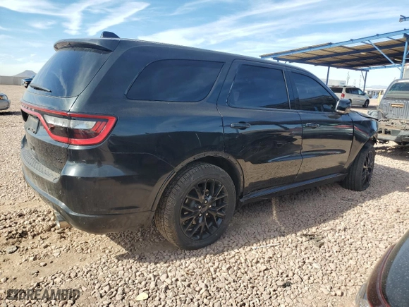 2016 Dodge Durango R/T with VIN 1C4SDHCT5GC502576, listed as a Copart auction lot 42553045 with 107,329 mi miles and Salvage Title. Bid and sale history available at carsss.com. Image 3.