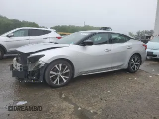 2017 Nissan Maxima Platinum with VIN 1N4AA6AP2HC448692, listed as a Copart auction lot 56583325 with 100,772 mi miles and Salvage title. Bid and sale history available at DreamBid. Image 1.