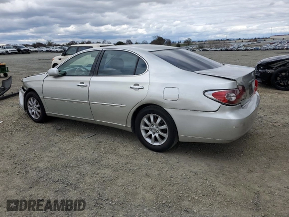 2004 Lexus ES 350 with VIN JTHBA30G845030097, listed as a Copart auction lot 48192155 with 182,384 mi miles and Clean Title. Bid and sale history available at DreamBid. Image 2.