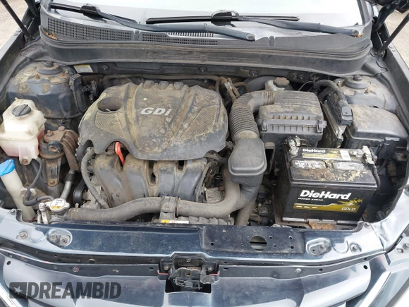 2013 Hyundai Sonata GLS with VIN 5NPEB4AC0DH606973, listed as a IAAI auction lot 42027694 with 243,935 mi miles and . Bid and sale history available at carsss.com. Image 10.