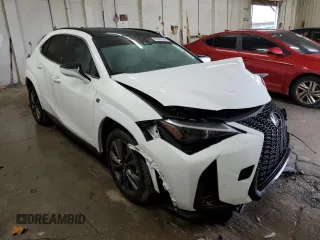 2023 Lexus UX 250h F Sport z VIN JTHB6JBH4P2135480, wystawiony jako Copart lot #81523784 z przebiegiem Nie podano mil oraz Szkody całkowita. Historia ofert i sprzedaży dostępna na DreamBid. Obrazek 4.