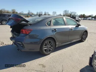 2021 Kia Forte GT-Line with VIN 3KPF34AD0ME275939, listed as a Copart auction lot 50132285 with 77,832 mi miles and Salvage Title. Bid and sale history available at carsss.com. Image 3.