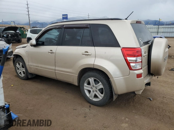 2006 Suzuki Grand Vitara Luxury with VIN JS3TD947064105816, listed as a Copart auction lot 47220435 with 86,488 mi miles and Salvage title. Bid and sale history available at DreamBid. Image 2.