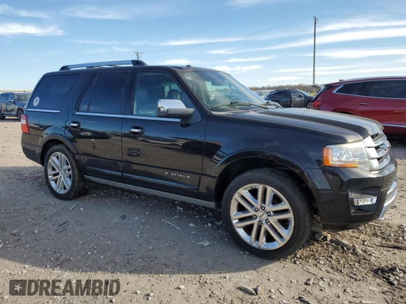 2015 Ford Expedition Platinum with VIN 1FMJU1MT8FEF44630, listed as a Copart auction lot 82361694 with 90,237 mi miles and Clean title. Bid and sale history available at DreamBid. Image 4.