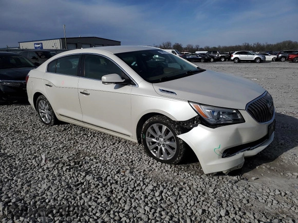 2014 Buick LaCrosse Leather with VIN 1G4GB5GR3EF139629, listed as a Copart auction lot 49987455 with 105,963 mi miles and Salvage Title. Bid and sale history available at carsss.com. Image 4.