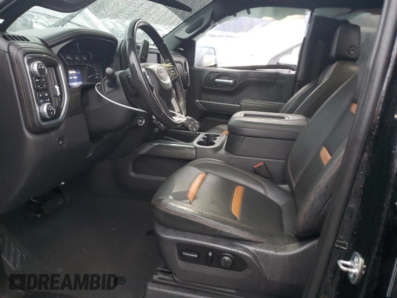 2021 GMC Sierra 1500 AT4 with VIN 3GTU9EET9MG326162, listed as a Copart auction lot 84890804 with 68,723 mi miles and Salvage Title. Bid and sale history available at carsss.com. Image 7.