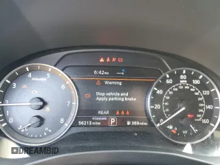 2021 Infiniti QX50 Luxe with VIN 3PCAJ5BB6MF124388, listed as a Copart auction lot 52234565 with 56,213 mi miles and Salvage Title. Bid and sale history available at DreamBid. Image 9.