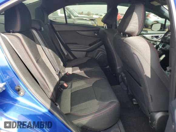 2023 Subaru WRX Premium with VIN JF1VBAF60P9814999, listed as a Copart auction lot 46886105 with 22,414 mi miles and Salvage title. Bid and sale history available at DreamBid. Image 10.