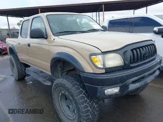 2002 Toyota Tacoma PreRunner with VIN 5TEGN92N52Z134230, listed as a IAAI auction lot 41783996 with 221,985 mi miles and . Bid and sale history available at DreamBid. Image 1.