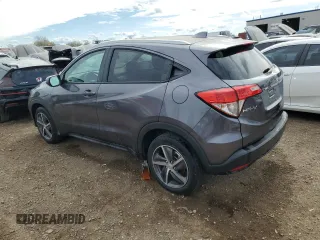 2022 Honda HR-V EX-L with VIN 3CZRU6H78NM731368, listed as a Copart auction lot 75349844 with 26,973 mi miles and Clean Title. Bid and sale history available at DreamBid. Image 2.