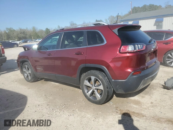 2020 Jeep Cherokee Limited with VIN 1C4PJLDB4LD606326, listed as a Copart auction lot 48858225 with 20,898 mi miles and Salvage Title. Bid and sale history available at carsss.com. Image 2.