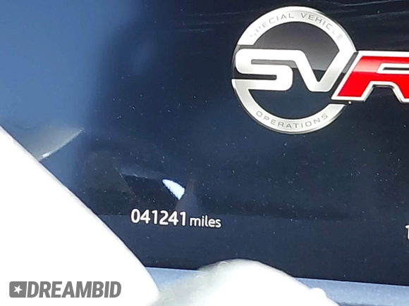 2019 Land Rover Range Rover Sport SVR with VIN SALWZ2SE2KA826052, listed as a IAAI auction lot 41737187 with 41,241 mi miles and . Bid and sale history available at DreamBid. Image 16.