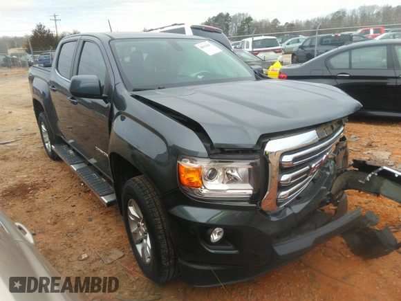 2017 GMC Canyon 2WD SLE with VIN 1GTG5CEN4H1225064, listed as a IAAI auction lot 41513347 with 77,964 mi miles. Bid and sale history available at carsss.com. Image 1.