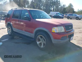 2002 Ford Explorer XLT z VIN 1FMZU63WX2ZA33287, wystawiony jako IAAI lot #41225476 z przebiegiem 243 837 mil mil oraz . Historia ofert i sprzedaży dostępna na DreamBid. Obrazek 1.