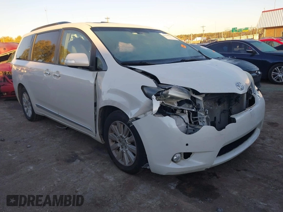 2016 Toyota Sienna XLE with VIN 5TDYK3DC9GS759983, listed as a IAAI auction lot 40859938 with 120,066 mi miles and . Bid and sale history available at DreamBid. Image 1.