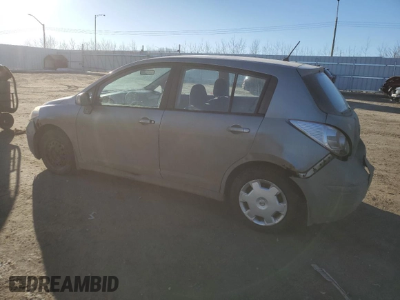 2007 Nissan Versa 1.8 S with VIN 3N1BC13E37L430117, listed as a Copart auction lot 48008845 with 255,460 mi miles and Salvage Title. Bid and sale history available at carsss.com. Image 2.