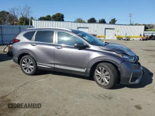 2020 Honda CR-V Touring with VIN 7FARW1H91LE008441, listed as a Copart auction lot 88896495 with 63,242 mi miles and Salvage title. Bid and sale history available at DreamBid. Image 4.