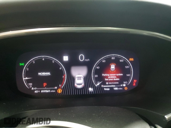 2023 Acura MDX Advance с VIN 5J8YE1H84PL024056, выставлен на аукционе Copart как лот 56536215 с пробегом 19 561 миль миль и Списание • Salvage title. История ставок и продаж доступна на DreamBid. Изображение 9.