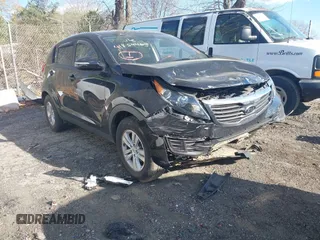 2011 Kia Sportage LX with VIN KNDPB3A2XB7094019, listed as a IAAI auction lot 41854462 with 69,659 mi miles and . Bid and sale history available at carsss.com. Image 1.