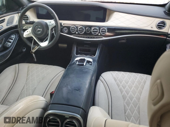 2020 Mercedes-Benz S-Class S 450 with VIN WDDUG6GB1LA504066, listed as a Copart auction lot 74621754 with 0 mi miles and Non Repairable. Bid and sale history available at carsss.com. Image 8.