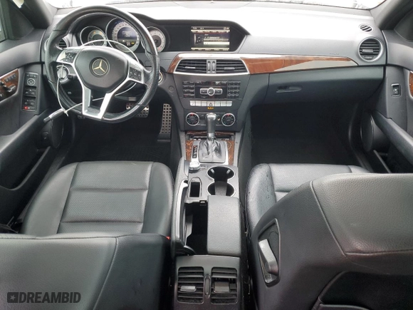 2014 Mercedes-Benz C-Class C 300 Sport with VIN WDDGF8AB9EA961215, listed as a Copart auction lot 45882145 with 113,950 mi miles and Salvage Title. Bid and sale history available at carsss.com. Image 8.