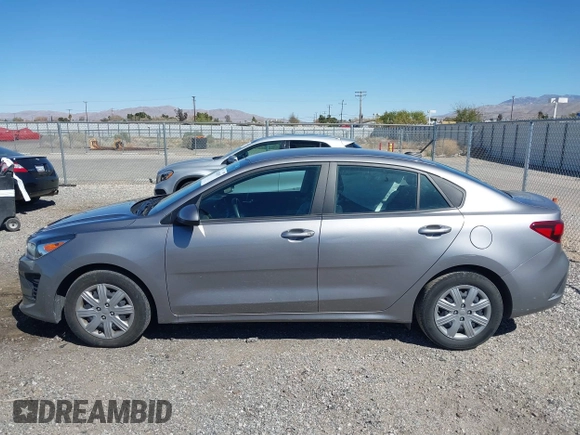2023 Kia Rio S with VIN 3KPA24AD5PE524320, listed as a IAAI auction lot 41881897 with 48,615 mi miles. Bid and sale history available at carsss.com. Image 14.