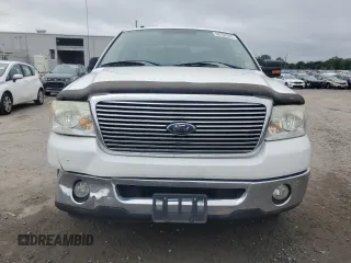 2007 Ford F-150 XL with VIN 1FTPX12V97NA56296, listed as a Copart auction lot 58709345 with 172,989 mi miles and Salvage title. Bid and sale history available at DreamBid. Image 5.