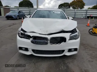 2014 BMW 5 Series 535d with VIN WBAXA5C58ED690402, listed as a Copart auction lot 48124575 with 153,702 mi miles and Salvage Title. Bid and sale history available at DreamBid. Image 5.