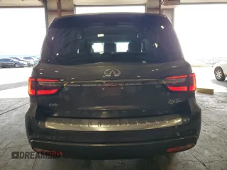 2024 Infiniti QX80 SENSORY with VIN JN8AZ2BC3R9500177, listed as a Copart auction lot 78130404 with 18,016 mi miles and Salvage Title. Bid and sale history available at carsss.com. Image 6.