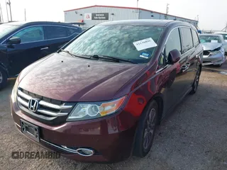 2015 Honda Odyssey Touring Elite with VIN 5FNRL5H98FB111226, listed as a IAAI auction lot 42136888 with 60,266 mi miles and . Bid and sale history available at DreamBid. Image 17.