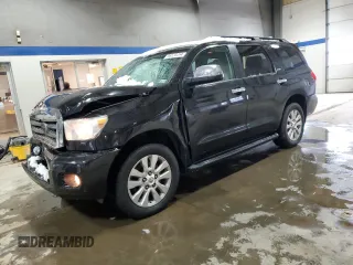 2015 Toyota Sequoia Platinum with VIN 5TDDY5G15FS117536, listed as a Copart auction lot 86520254 with 180,553 mi miles and Salvage Title. Bid and sale history available at carsss.com. Image 1.