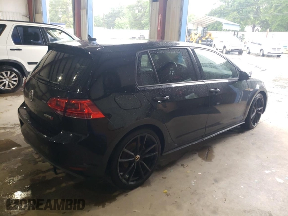 2017 Volkswagen GTI S with VIN 3VW4T7AU6HM015322, listed as a Copart auction lot 58606415 with 104,316 mi miles and Salvage title. Bid and sale history available at DreamBid. Image 3.