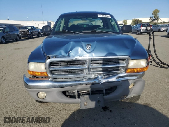 2004 Dodge Dakota SLT with VIN 1D7HG48N04S649545, listed as a Copart auction lot 51510515 with 152,143 mi miles and Salvage Title. Bid and sale history available at carsss.com. Image 5.