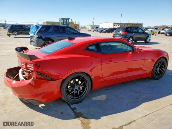 2022 Chevrolet Camaro 1LT with VIN 1G1FB1RX6N0105605, listed as a Copart auction lot 47825805 with 37,913 mi miles and Salvage Title. Bid and sale history available at carsss.com. Image 3.