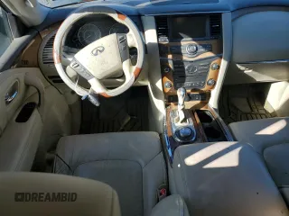 2011 Infiniti QX56 7-passenger with VIN JN8AZ2NEXB9001184, listed as a Copart auction lot 81480694 with 208,947 mi miles and Clean Title. Bid and sale history available at carsss.com. Image 8.