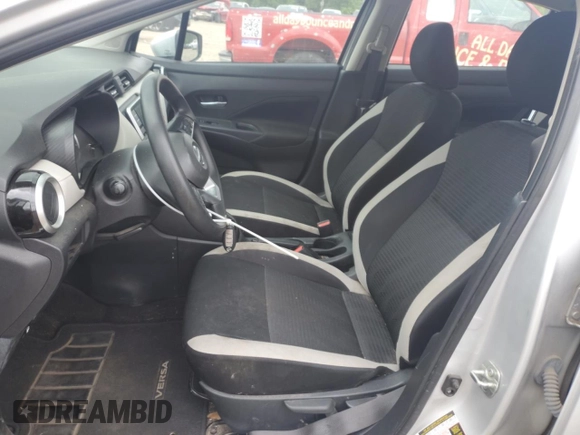 2021 Nissan Versa SV with VIN 3N1CN8EV3ML830906, listed as a Copart auction lot 54612805 with 103,120 mi miles and Salvage title. Bid and sale history available at DreamBid. Image 7.