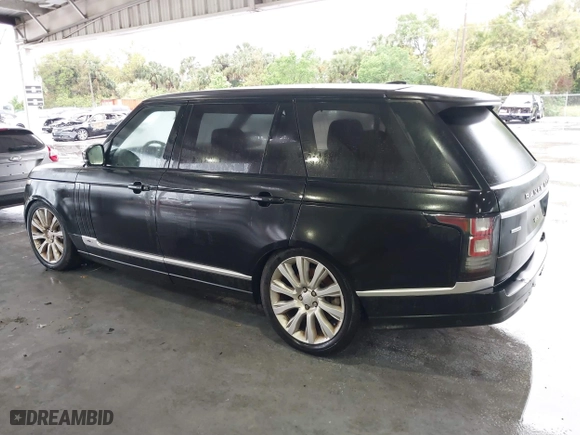 2015 Land Rover Range Rover Supercharged with VIN SALGS3TF4FA214673, listed as a IAAI auction lot 41753240 with 61,450 mi miles. Bid and sale history available at carsss.com. Image 14.