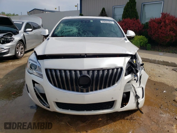 2016 Buick Regal GS with VIN 2G4GV5GX9G9127308, listed as a Copart auction lot 55825364 with 87,604 mi miles and Non Repairable. Bid and sale history available at carsss.com. Image 5.