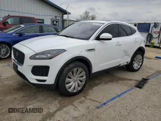 2018 Jaguar E-Pace SE with VIN SADFP2FX1J1Z15509, listed as a Copart auction lot 51812485 with 44,068 mi miles and Salvage Title. Bid and sale history available at DreamBid. Image 1.