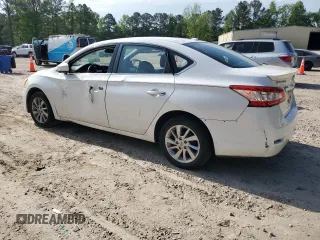 2015 Nissan Sentra S with VIN 3N1AB7AP7FY304947, listed as a Copart auction lot 54135715 with 115,716 mi miles and Clean Title. Bid and sale history available at carsss.com. Image 2.